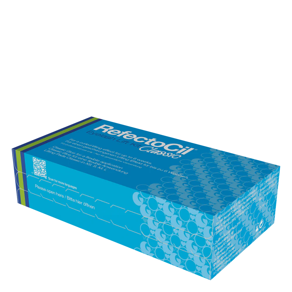 Blue box of Refectocil Eyelash lift kit classic