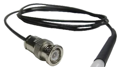 "BNC Needle Holder for Instantron Spectrum Elite and SS-99 electrolysis machines, made from durable material with a compact, cylindrical design. The holder has a metallic finish and a BNC connection, ensuring secure attachment for optimal performance during electrolysis treatments."