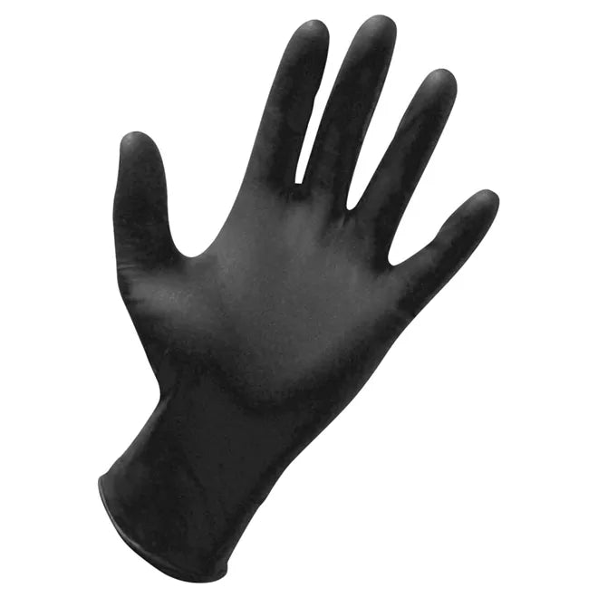 TouchFlex Nitrile Examination Gloves | Powder Free 5 Mil | Black - Box of 100 - Size Small black nitrile gloves
enhanced grip, and are latex-free, reducing the risk of allergic reactions. They are powder-free, ambidextrous, and intended for single-use only
Tattoo
Electrolysis
laser hair removal
brows
lashes
personal service PPE
permanent makeup
mocroblading
makeup
hair
"A box of black Nitrile Exam TouchFlex Powder-Free Gloves, 5 mil thickness, ideal for hygiene and precision