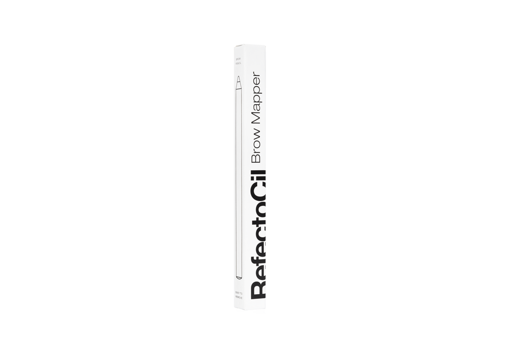 "RefectoCil Brow Mapper Pen for precise eyebrow shaping, water-resistant, perfect for professional brow mapping - A & E Beauty Supplies whit pen in white box "