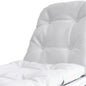  "Astra II/Libra I & II mattress set for beauty treatments.  White leatherette, high-density, designed for beauty treatments."