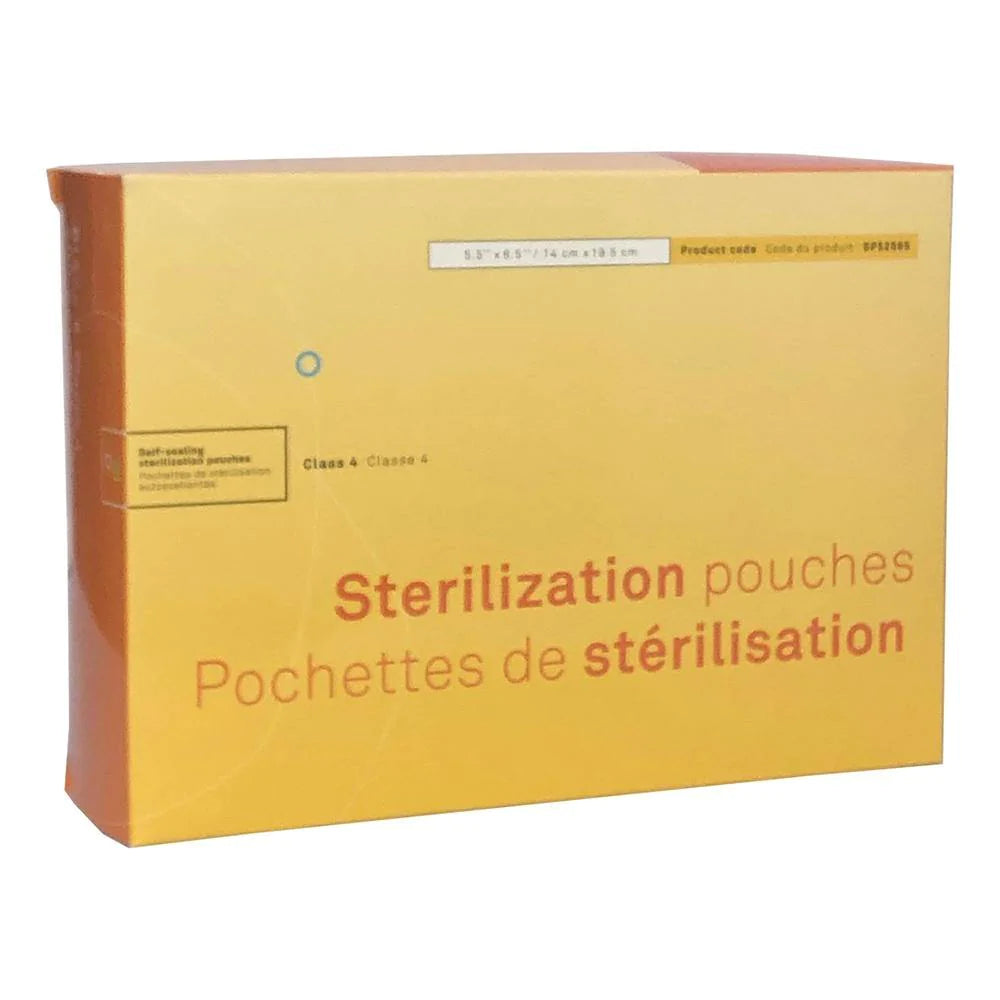 Aurelia 9 x 16 Self-Sealing Sterilization Pouches designed for safe, effective sterilization in medical and beauty settings.