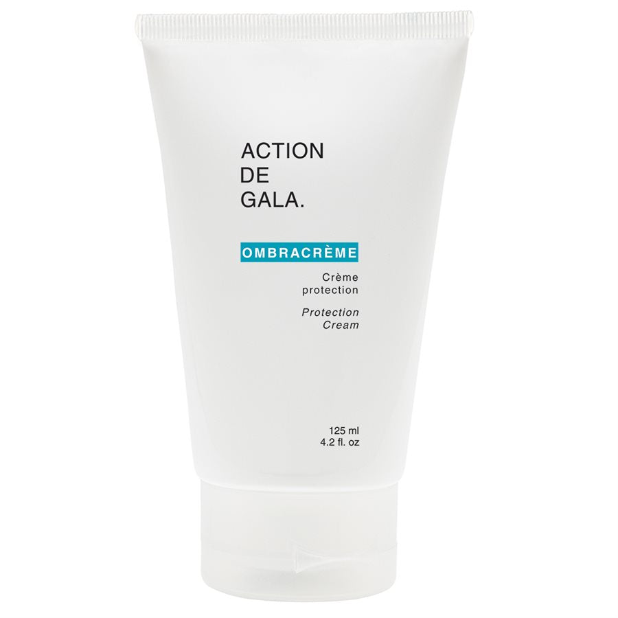 "A 125 ml of Ombracreme Protection Cream by Action de Gala, a protective and moisturizing cream designed for sensitive and dehydrated skin, ideal for professional treatments and daily use, available at A & E Beauty Supplies"