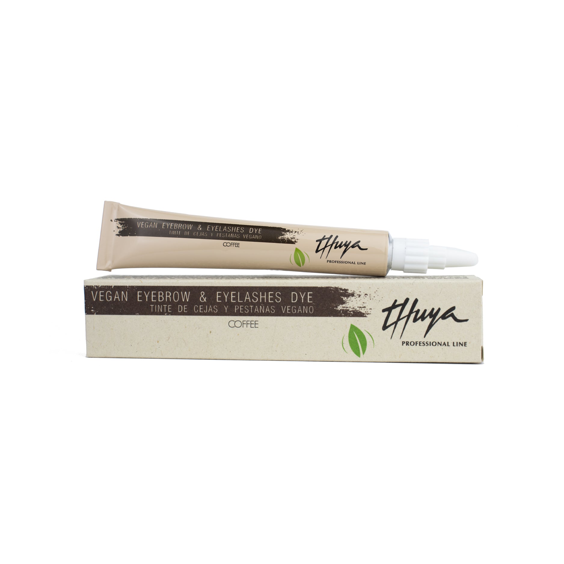 Thuya Vegan Tint, available in various shades for brow and lash tinting, displayed on a clean, neutral background.
Perfect for beauty professionals seeking an eco-friendly and gentle alternative for their tinting services